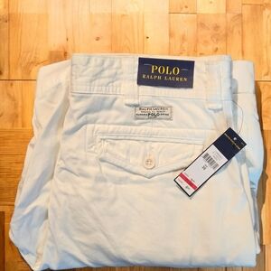 Ralph Lauren Men's Polo Cream Khakis